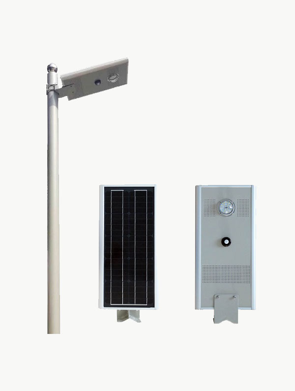 Farola solar integrada