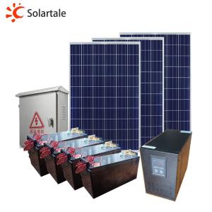 Sistema de energía solar fuera de la red de 10KW