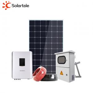 300KW en sistema de energía solar de red