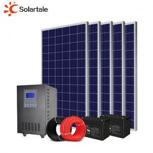 Sistema de energía solar fuera de la red de 4KW